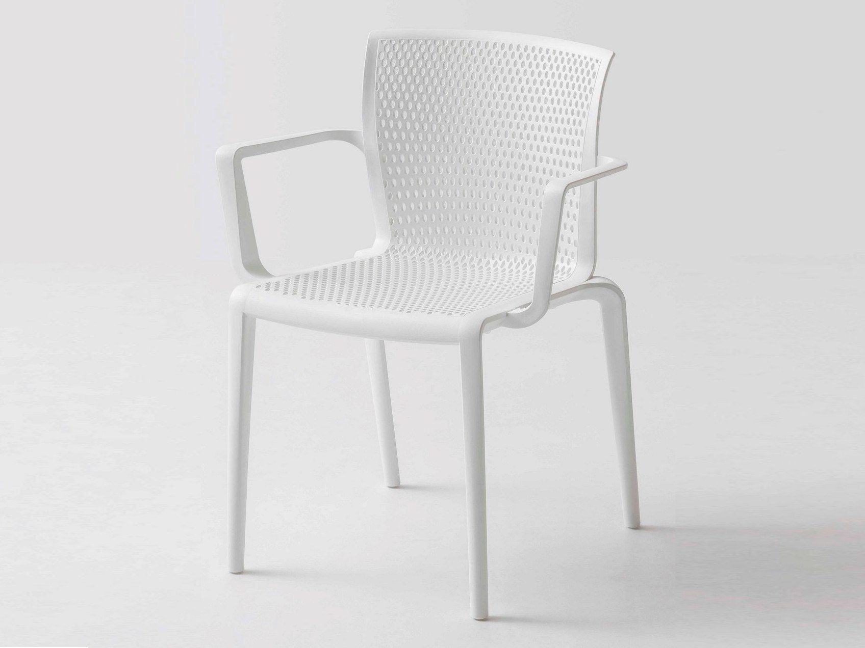 Штабелируемый стул из инженерного пластика с подлокотниками GABER Spyker ARCH-00128741 - Вид №4