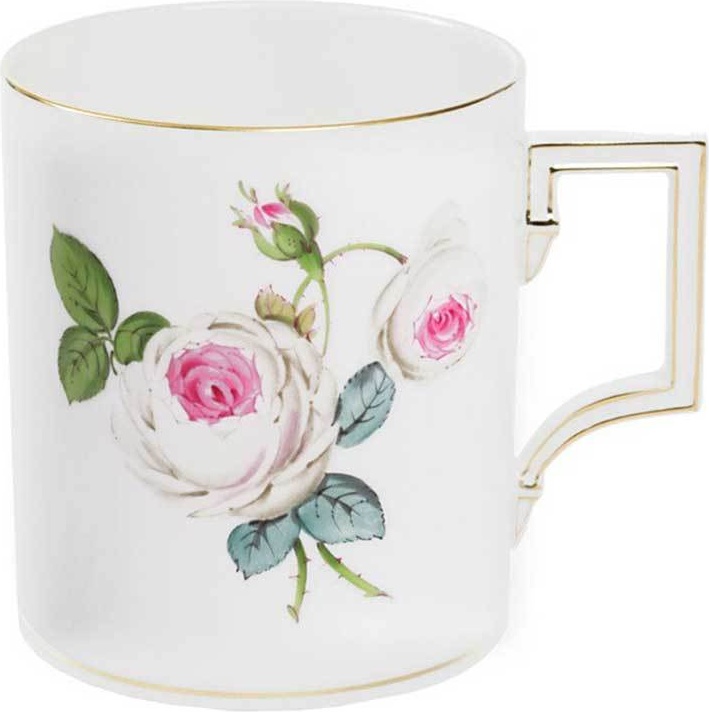 10554555 Meissen Кружка 250мл "Белая роза" Фарфор 