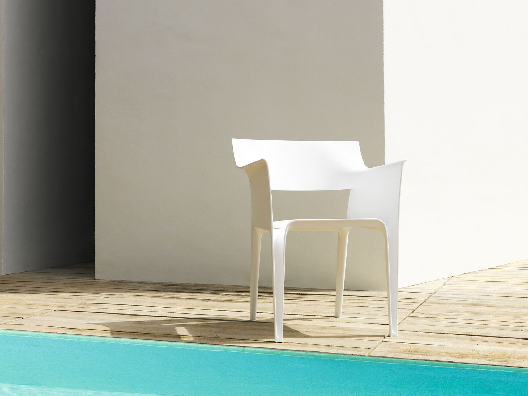 Штабелируемый садовый стул с подлокотниками Vondom Hidra ARCH-00088672 - Вид №6