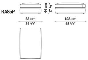 B&B Italia Диван из ткани Richard sun-id-1429934 - Вид №43