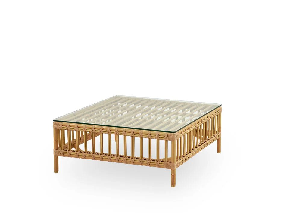 ALU-Rattan and ArtFibre садовый столик со стеклянной столешницей Sika Design Exterior ARCH-00120538