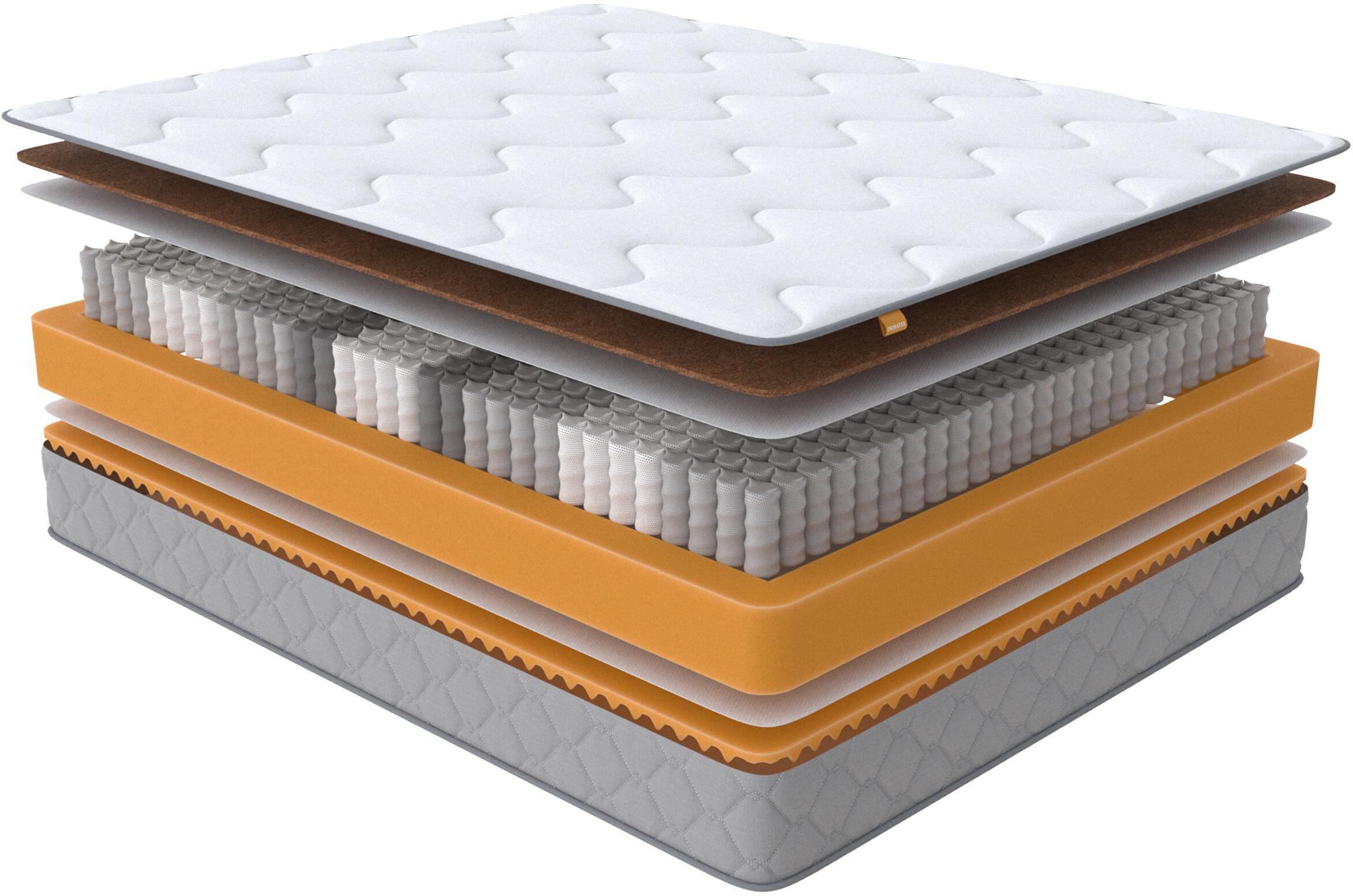 90491237 Матрас Sleep Combo 160x195 см, независимый пружинный блок STLM-0249923 ОРМАТЕК