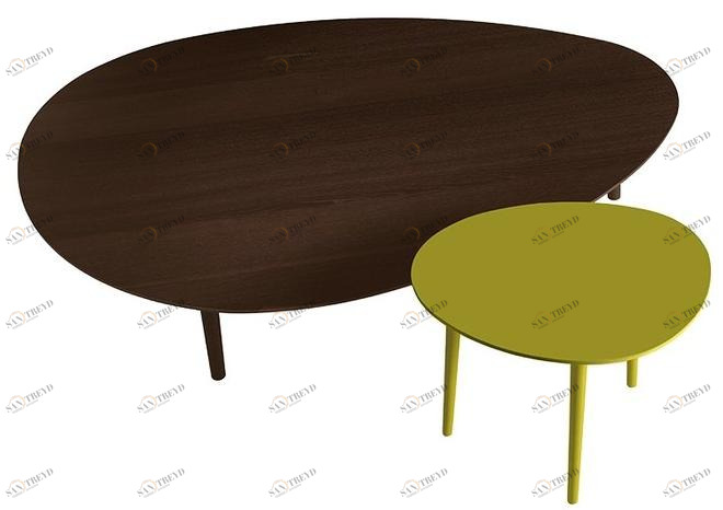 JESSE Журнальный столик из дерева sun-id-1372737