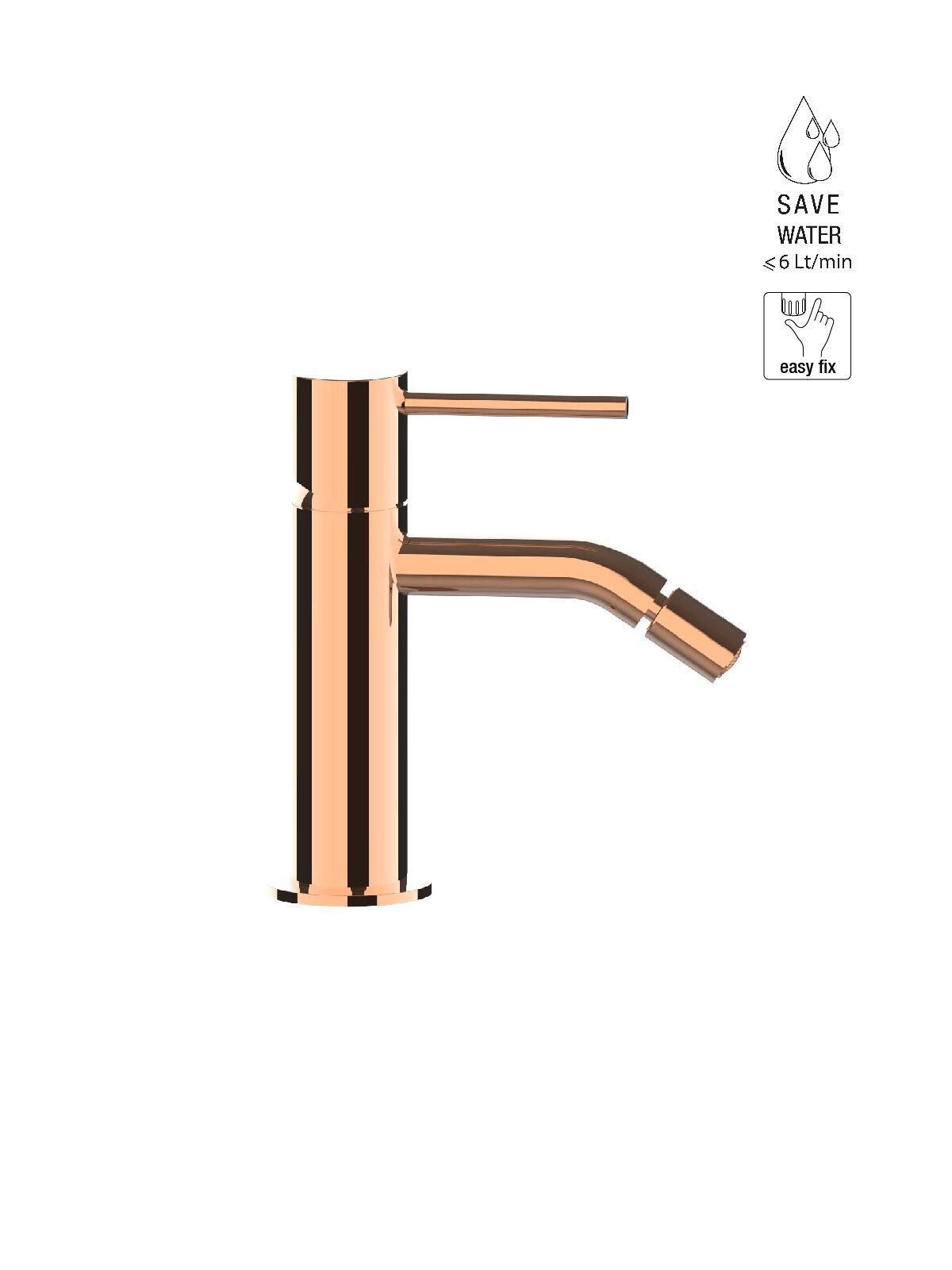 Смеситель для биде с одной ручкой Rubinetterie Frattini Pepe XL ARCH-00088833 - Вид №12