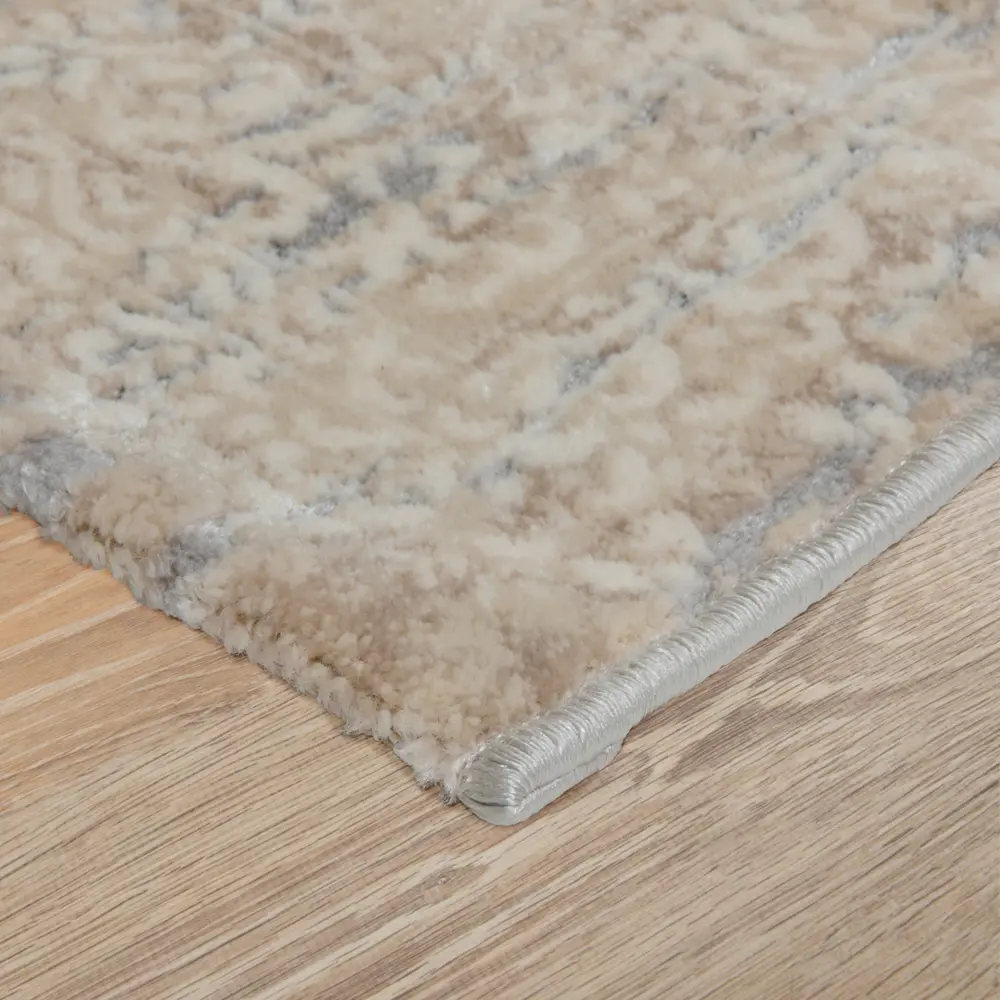 Ковер полипропилен Nika A0076B 60х110 см цвет бежевый STLM-2101541 - Вид №1