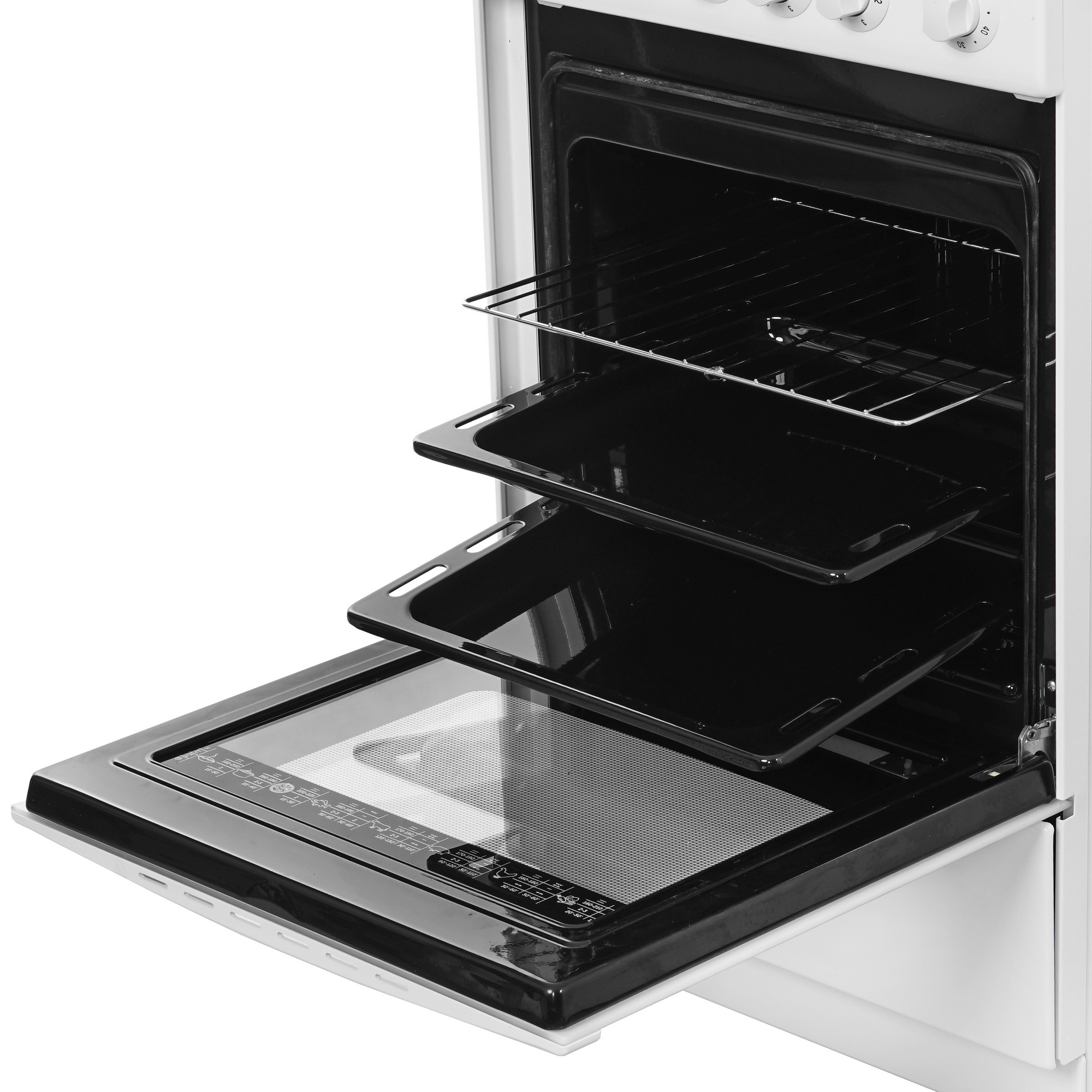 1185567 Электрическая плита De Luxe 5004.10Э (кр) белый STDN-0025299 - Вид №5