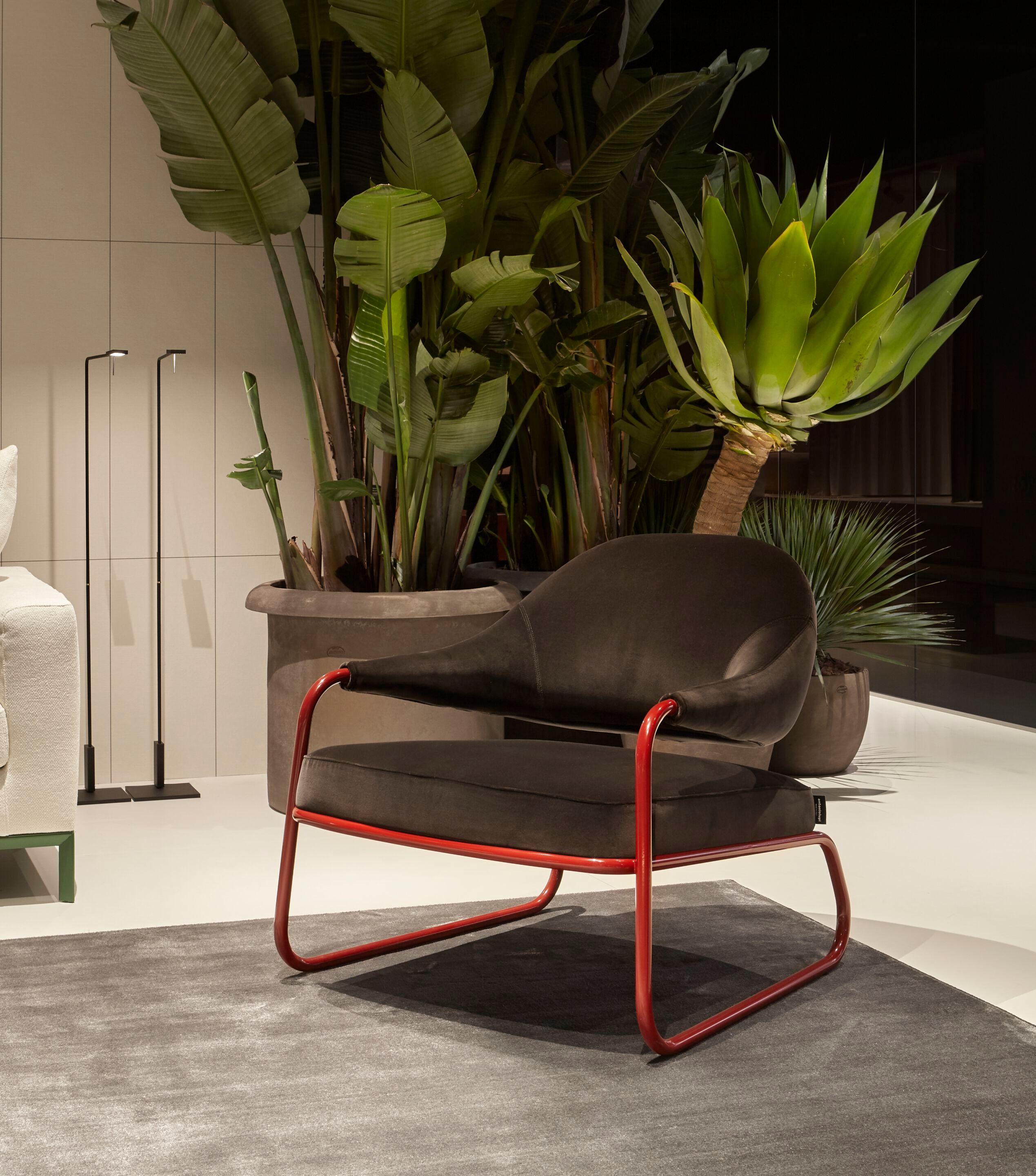 Кожаное кресло с подлокотниками Antoniolupi LOLLA ARCH-00025764 - Вид №1