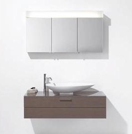 Композиция № 8 Crono Collection комплект мебели для ванной комнаты Burgbad 3295 - Вид №1