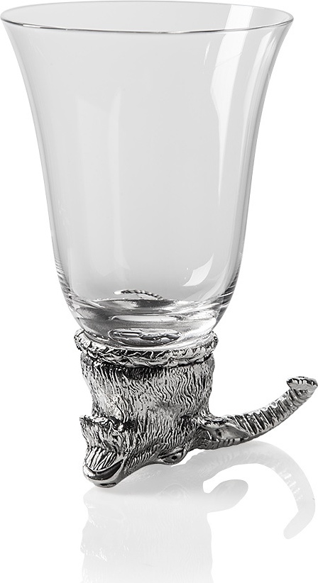 10567971 Wutschka Кубок для вина 250мл "Горный козел" Хрусталь 