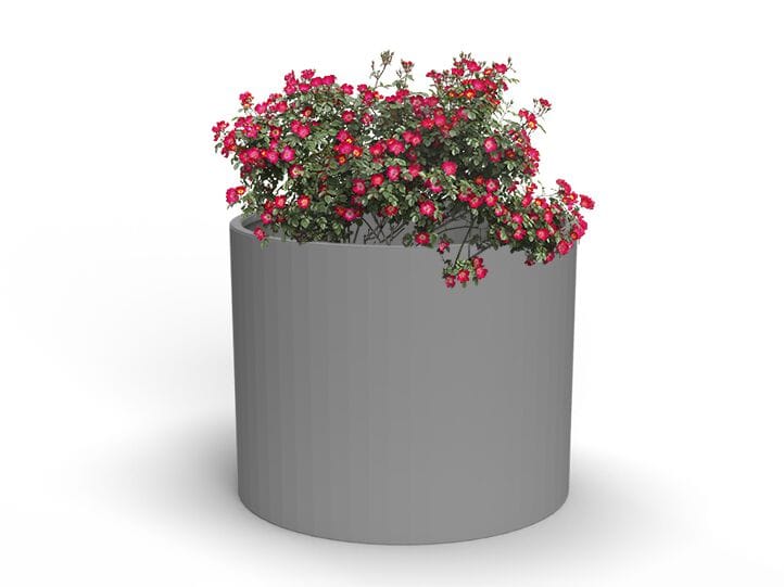 Круглая стальная плантатор с порошковым покрытием Urbencéa ORBIT ARCH-00078194