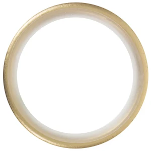 Кольцо с крючком 4.4 см цвет золото матовое