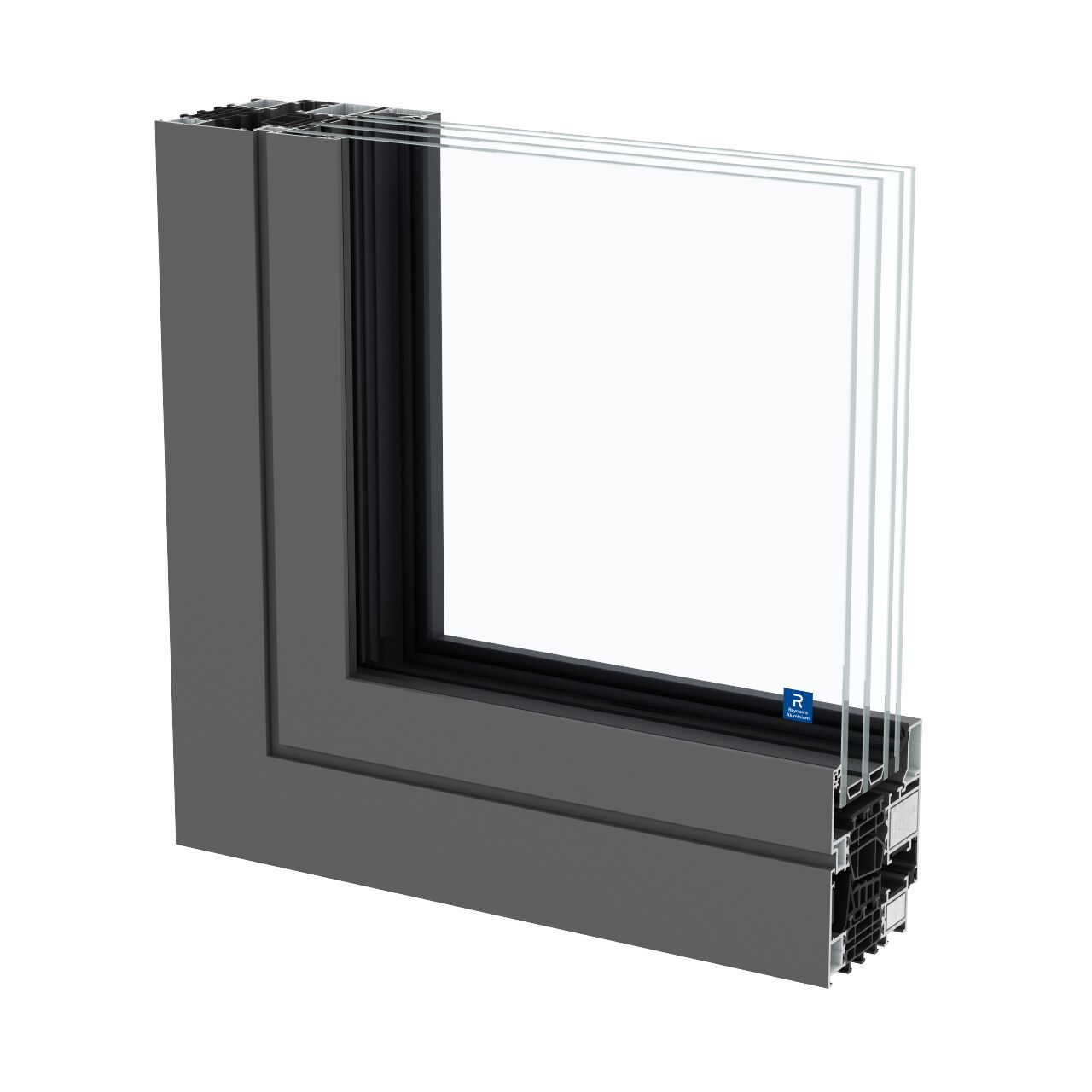 Алюминиевое створчатое окно Reynaers Aluminium MasterLine ARCH-00127577 - Вид №2