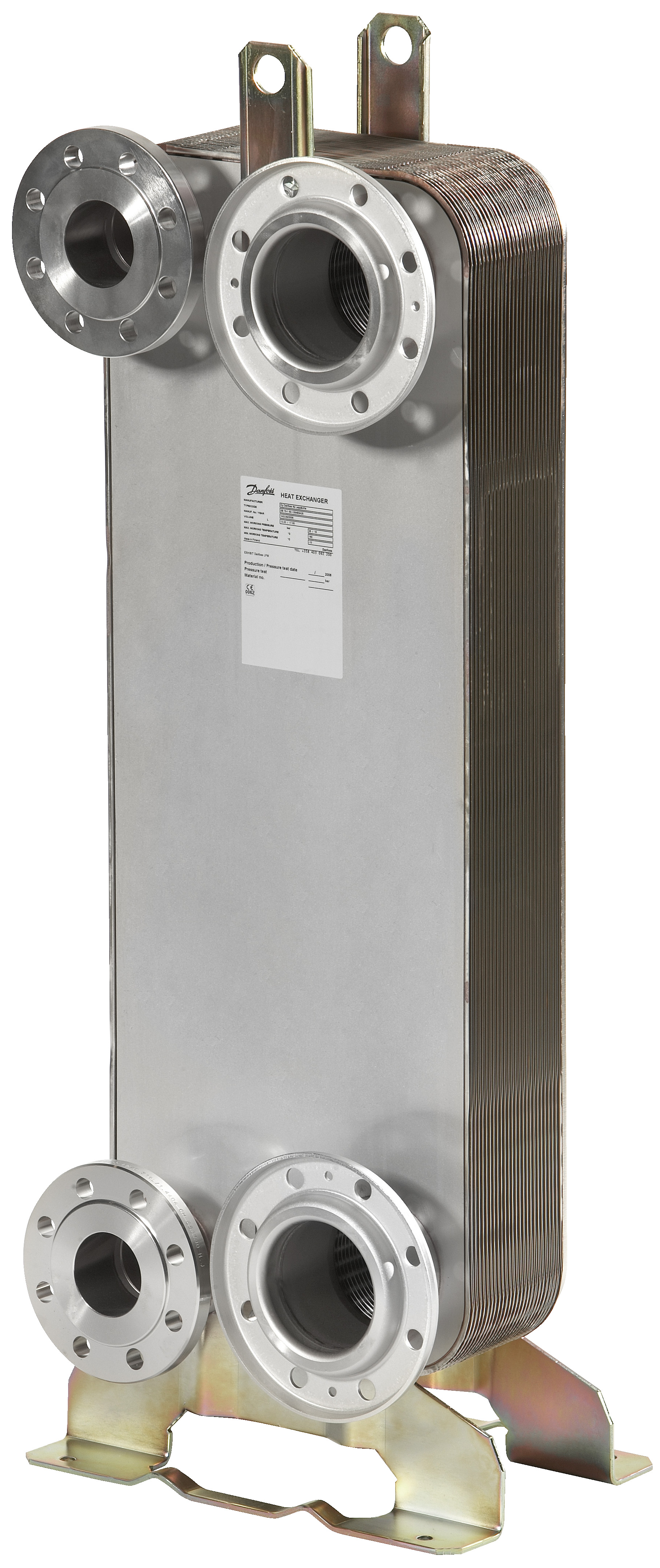 Danfoss Паяный пластинчатый теплообменник серии XB70 XB 70H-1 90 теплообменник паян. пластин. 004B2016  - Вид №14
