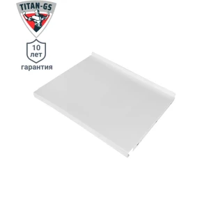 Полка Титан-GS 59.7x42.7 см металл цвет белый