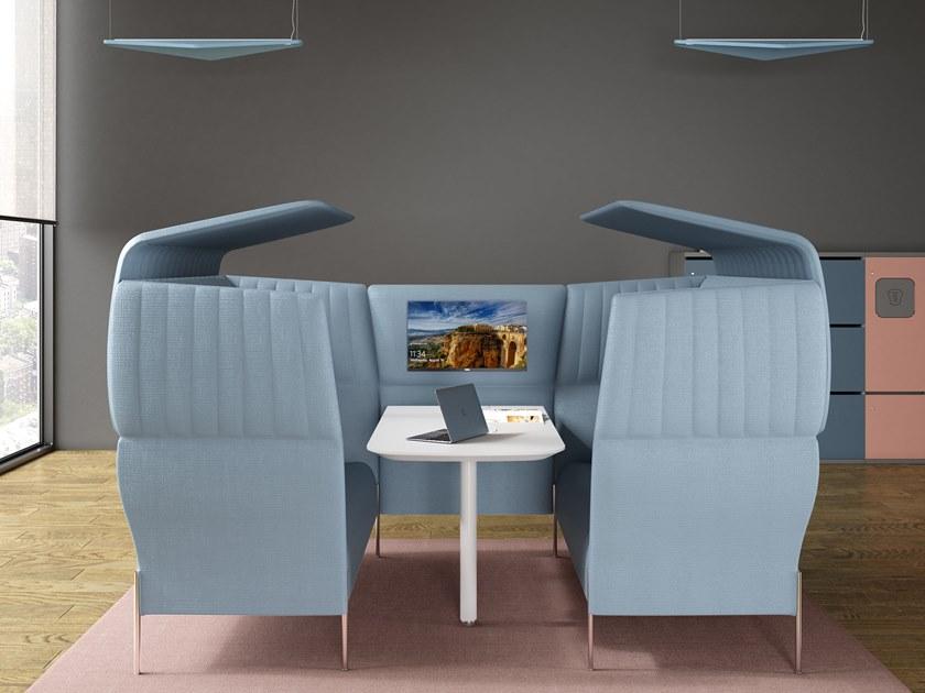 ESTEL GROUP Акустическая мультимедийная офисная будка из ткани Dolly sun-id-1372764 - Вид №6