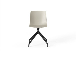 Пластиковый поворотный стул