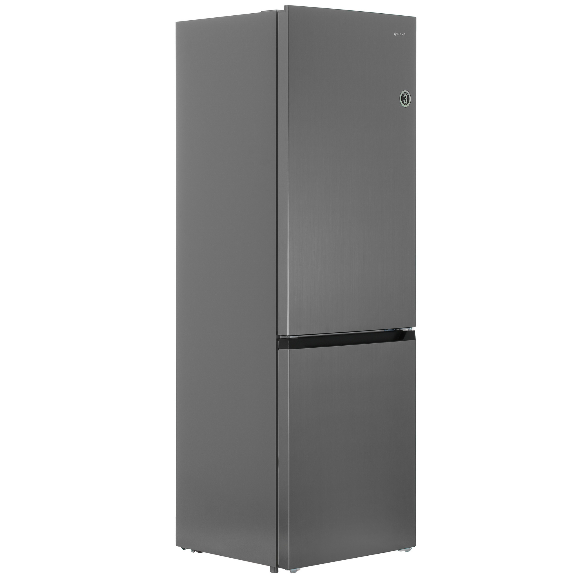 9089397 Холодильник с морозильником   DEXP B2-32AHA серебристый STDN-0035280