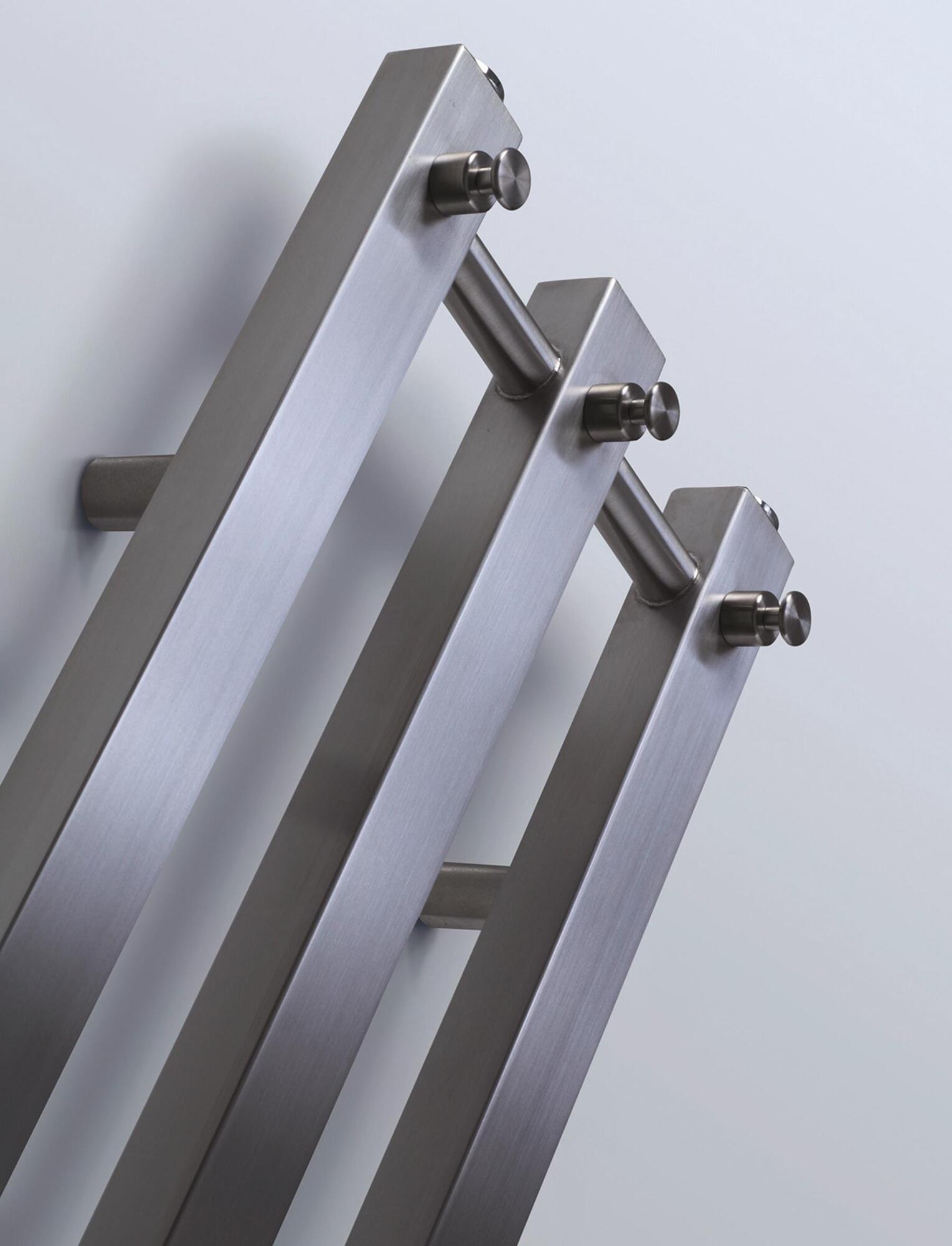 Радиатор Hammam RIUUS Stainless steel radiator комбинированный; электрический или водяной Сталь  - Вид №8