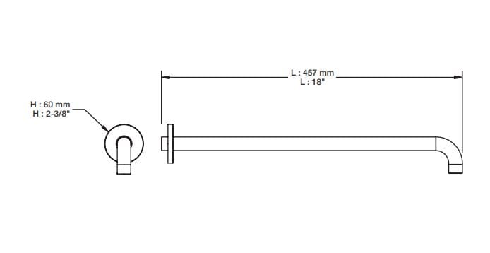Термостатический набор для душа с душем BARIL PRO-3700-18 ARCH-00073147 - Вид №5