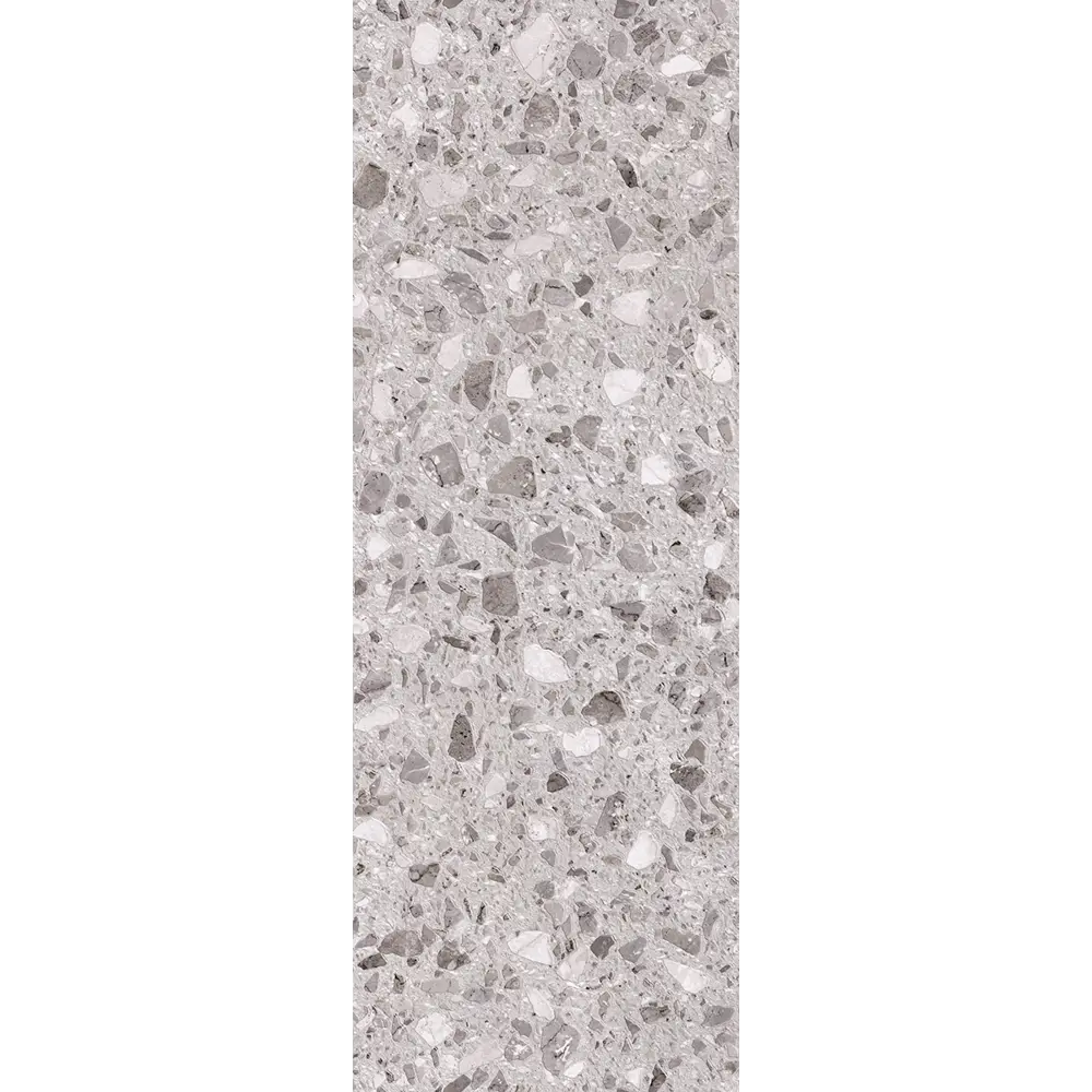 Плитка настенная Azori Terrazzo Grigio 25.1x70.9 см 1.25 м² цвет серый Alba STLM-2145714
