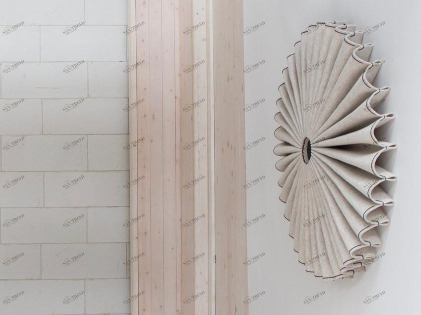 BuzziSpace Акустическая стеновая панель из войлока Buzzipleat sun-id-1409836