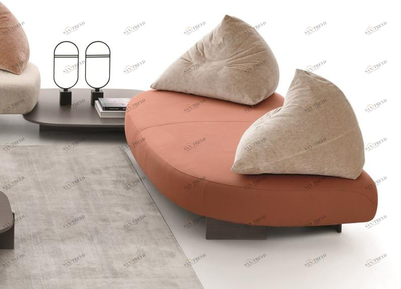 Ditre Italia 3-х местный тканевый диван Papilo sun-id-1379222