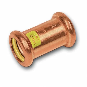 11027022 SANHA 10270 пресс-фитинг газ, медь, муфта ВПр-ВПр 22 мм