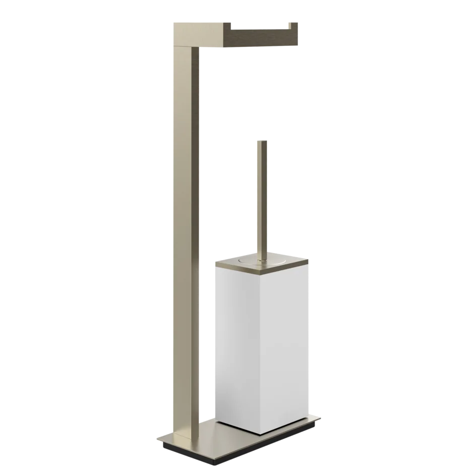 Держатель щетки-держатель рулона бумаги 20933 149 Gessi Inverso МАТОВЫЙ НИКЕЛЬ FINOX 20933149