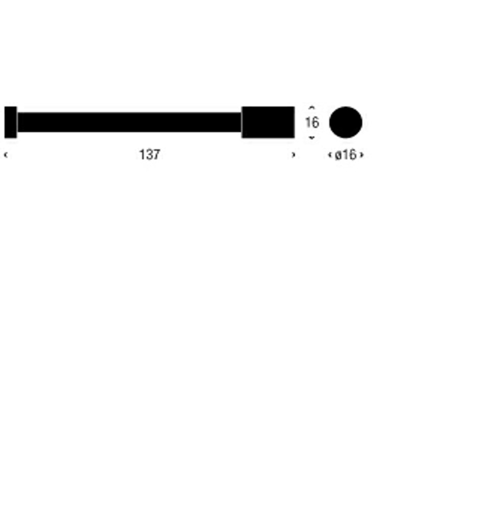FROST Держатель туалетной бумаги 6 » матовый Нержавеющая сталь Матовый N1103  - Вид №1