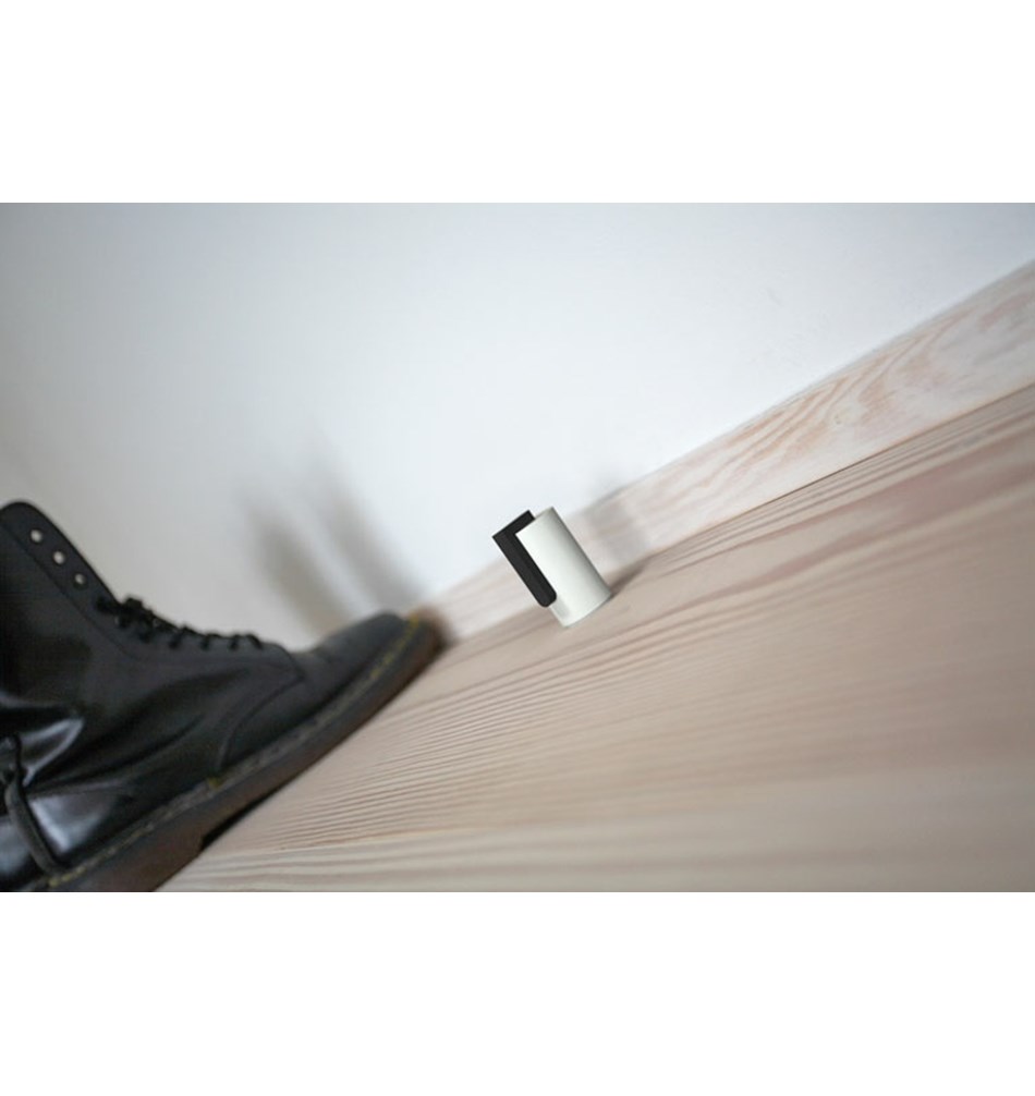 FROST Дверной упор 1, 55мм » белый / черный Нержавеющая сталь Белый N1931-W  - Вид №2