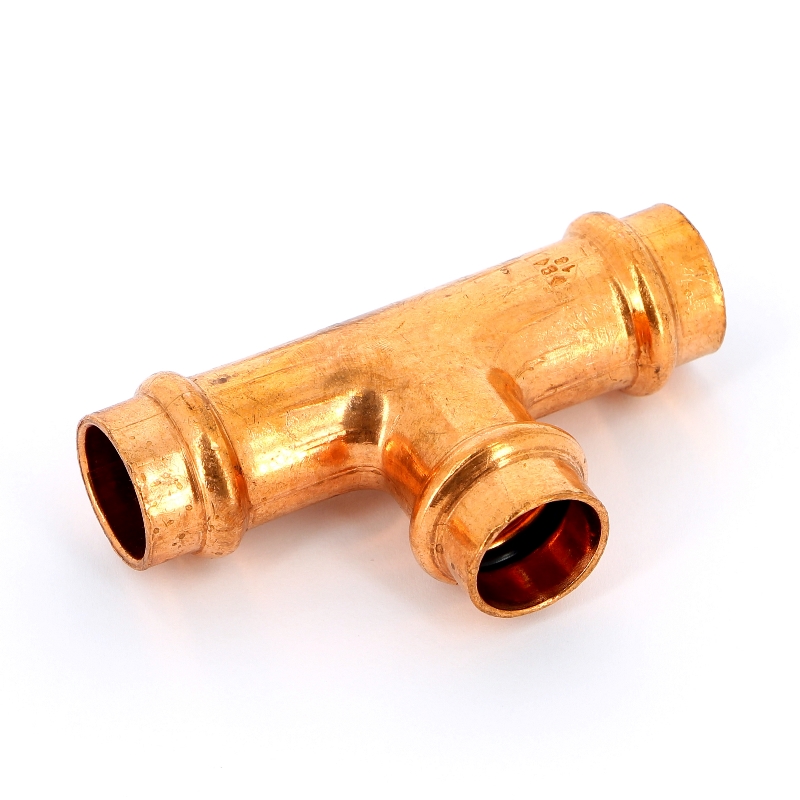 Тройник пресс IBP 18 медь P513001818018