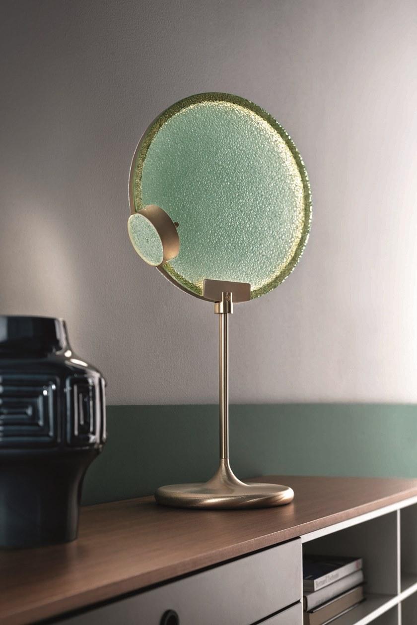 Masiero Настольная лампа из светодиодного стекла с диммером Horo sun-id-1445632 - Вид №8