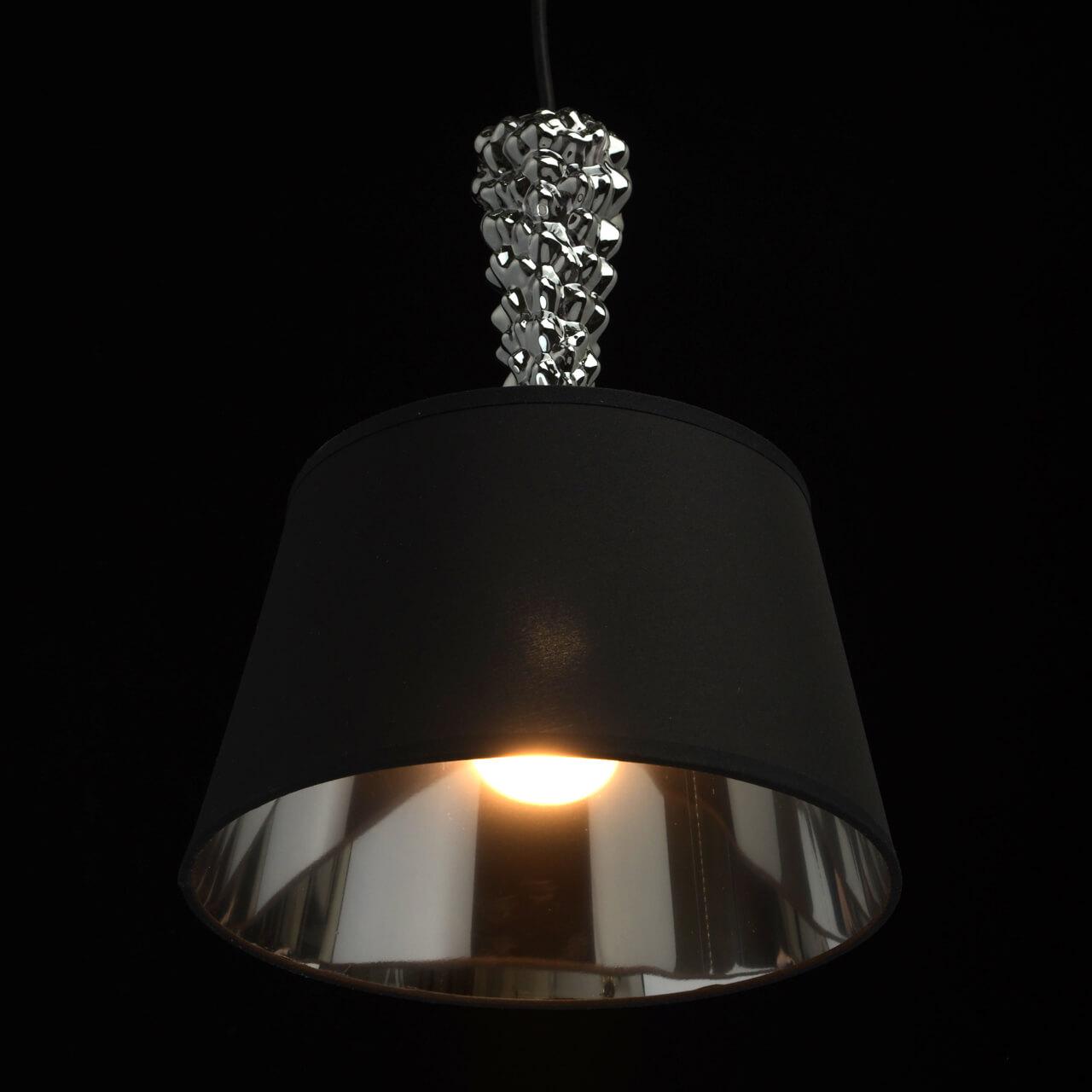 Подвесная люстра MW-Light Гэтсби 1 714010205 MW-LIGHT ГЭТСБИ 1 187463 Черный  - Вид №1