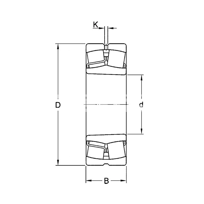 IS2159 Подшипник 22214 CC/W33 ISKRA  - Вид №1