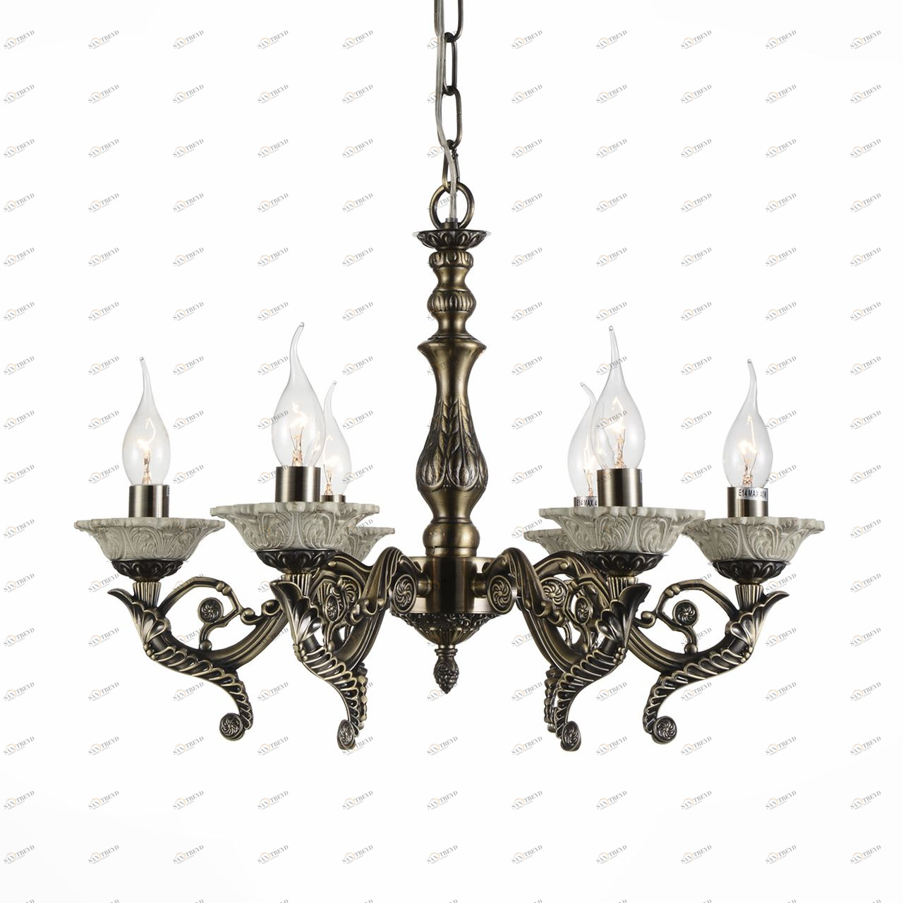 Подвесная люстра ST Luce Vecchio SL163.303.06 ST LUCE VECCHIO 057999 Бронза 