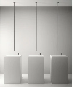 ZAZZERI Смеситель для раковины, однорычажный, из нержавеющей стали Z316