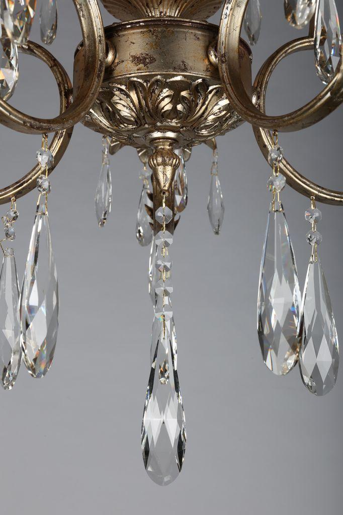 Подвесная люстра Omnilux OML-77603-05 OMNILUX ДИЗАЙНЕРСКИЕ 185626 Золотой  - Вид №3