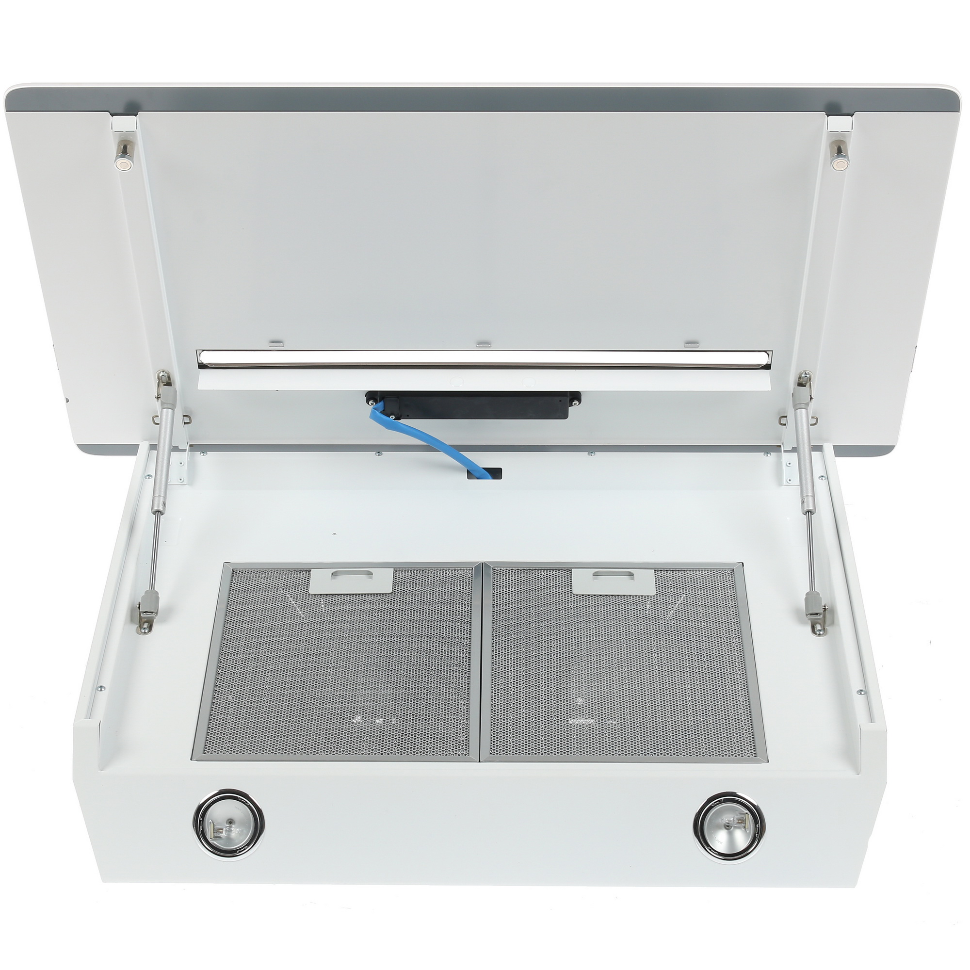 1106559 Вытяжка наклонная Jetair VIKI WH/A/90 белый/серый STDN-0070864 - Вид №7