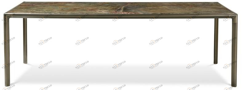 GHIDINI1961 Прямоугольный обеденный стол из мрамора Frame sun-id-1437268