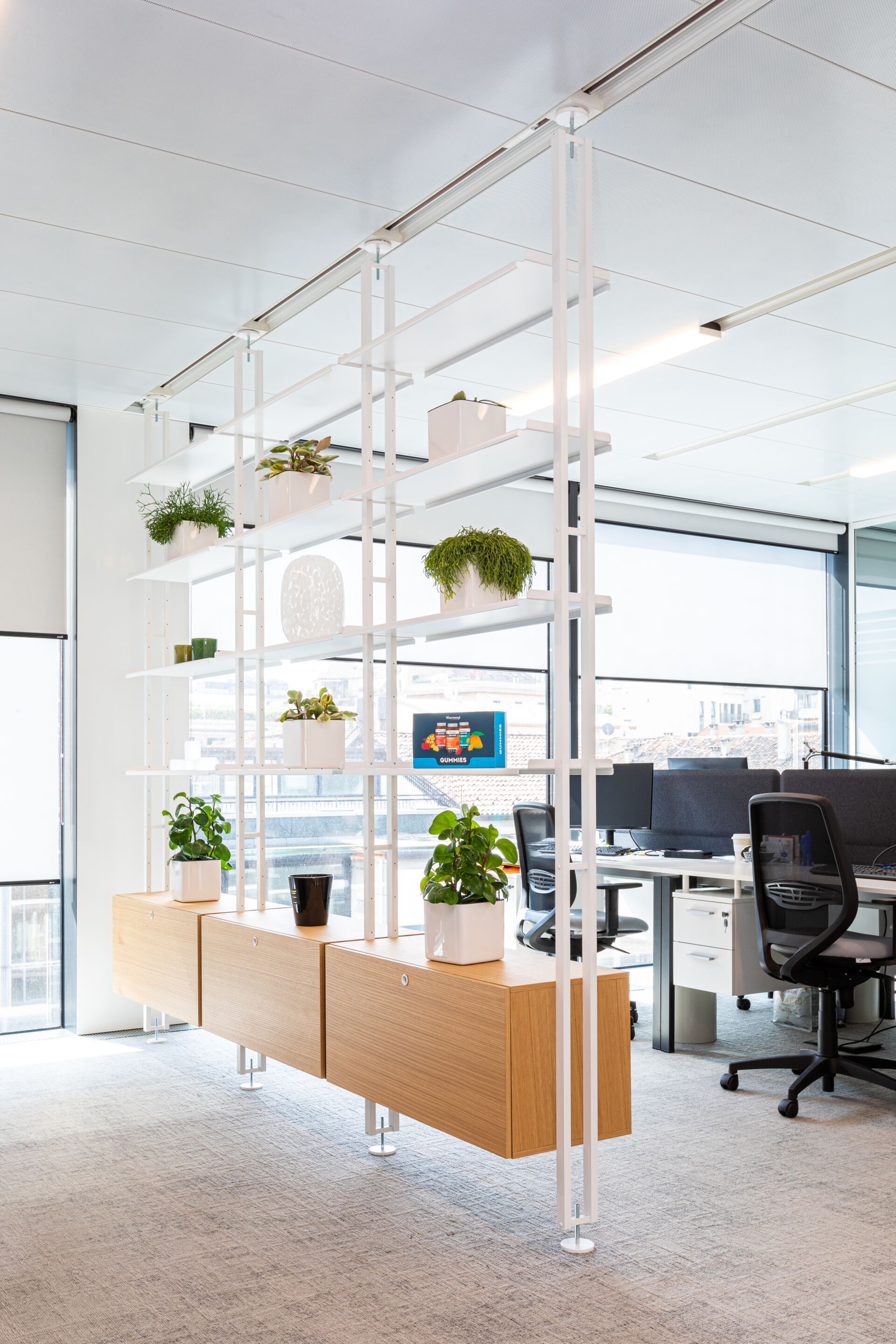 Алюминиевый модульный офисный книжный шкаф KRIPTONITE K2 ARCH-00138496 - Вид №7