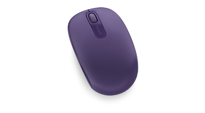 U7Z-00044 wireless mouse 1850, purple Microsoft Santreyd  - Вид №1
