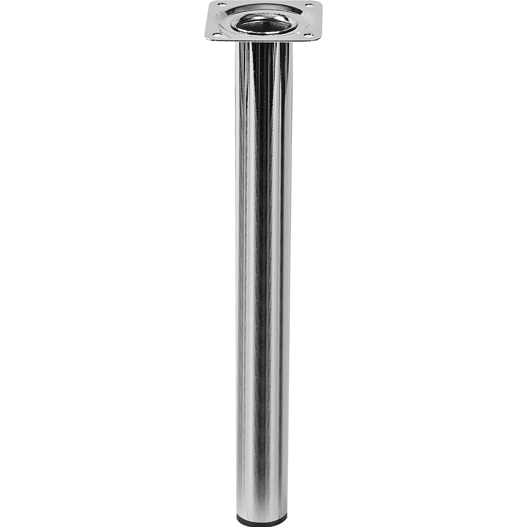 82732782 Ножка круглая 300х30 мм, сталь, цвет хром Santreyd 