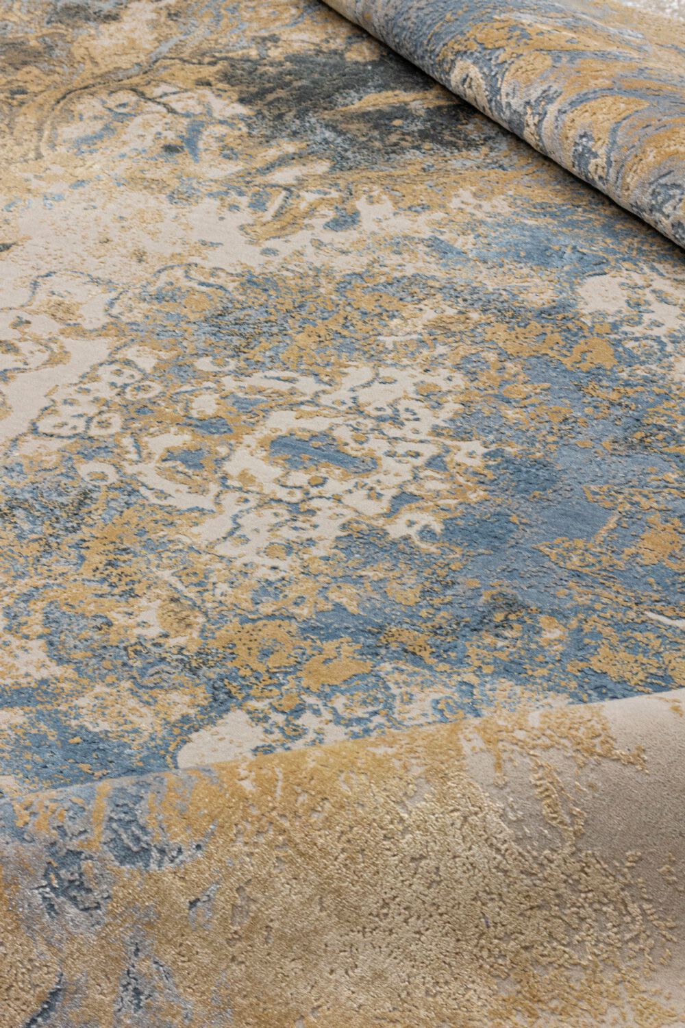 Прямоугольный ковер ручной работы из бамбуковой шерсти и шелка Edition Bougainville аллегория ARCH-00031968 - Вид №1