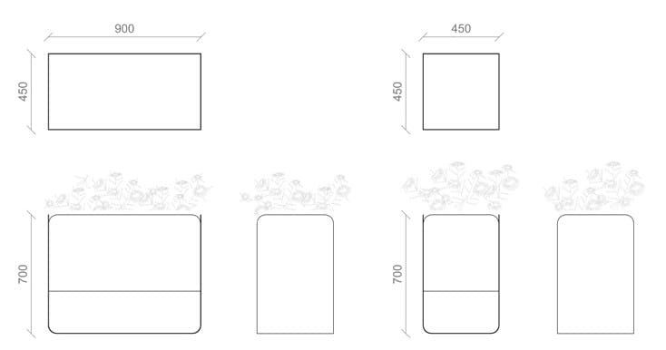 Стальная плантатор LAB23 Смит ARCH-00062858 - Вид №9