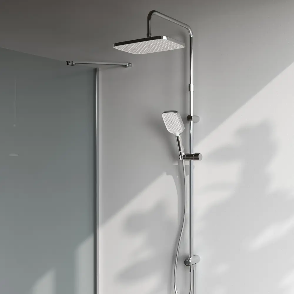 Душевая система AM.PM Flash — стильный душ с верхней лейкой 89346516