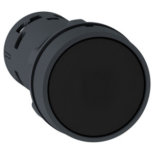 XB7NA25 Кнопка Harmony 22 мм, 220В, IP54, Черный Schneider Electric Кнопки и лампочки