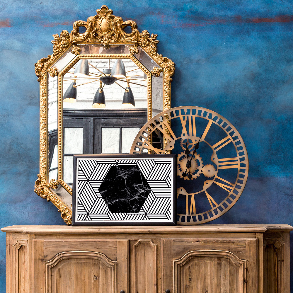 896519750_1818 Арт-постер «Шесть граней черного» Object Desire  - Вид №1