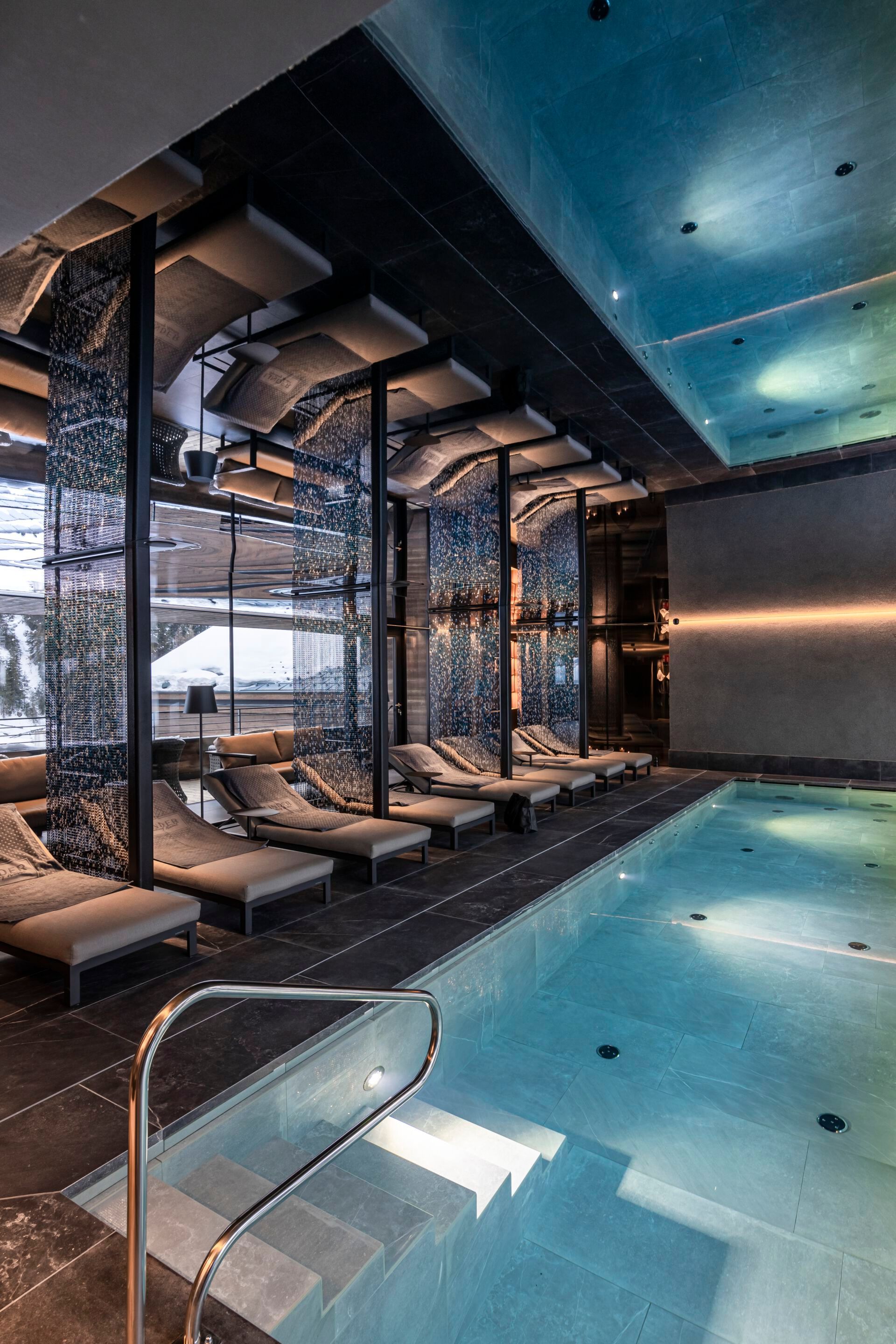 Алюминиевая проволочная палатка Kriskadecor SPACE DIVIDER - HOTEL ARCH-00066647 - Вид №2