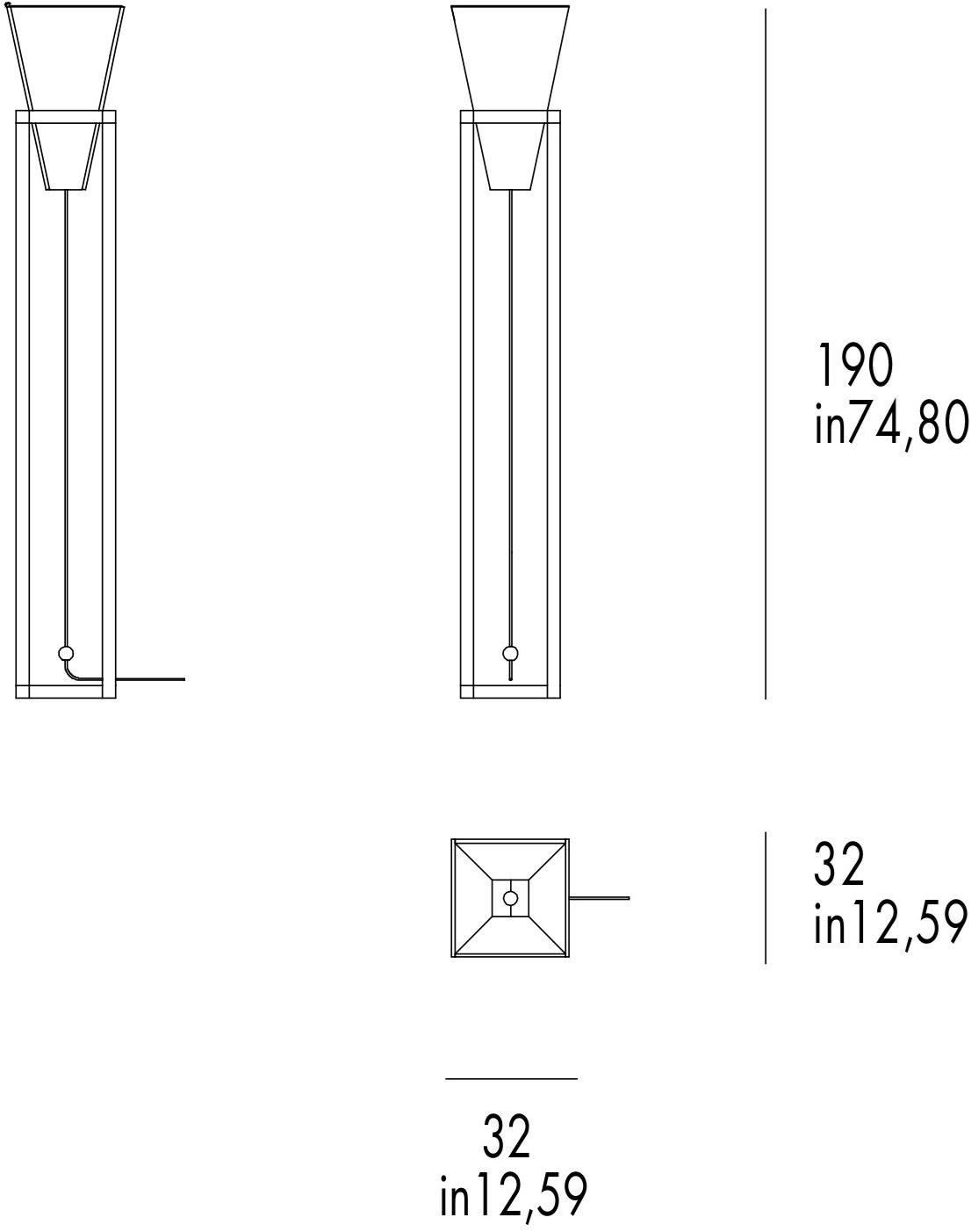Grilli Лампа заземления York 740501 - Вид №2