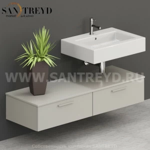 T14052NO2 Столешницы для использования в сочетании с тумбами и открытыми тумбами 140 см серая Globo ARREDO WOOD Италия